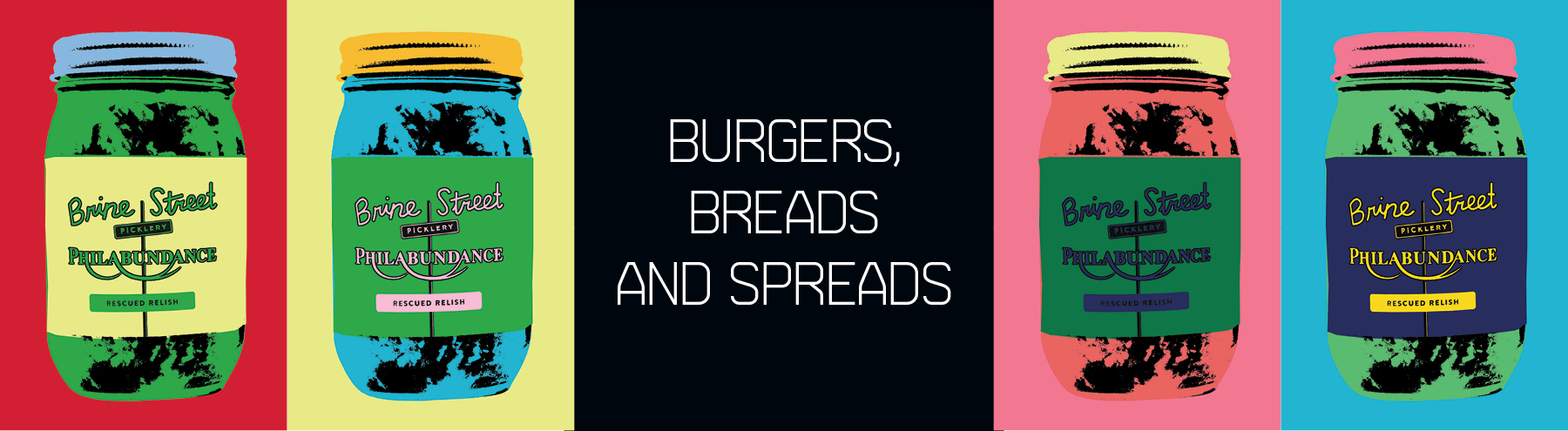 Burgers, Breads and Spreads